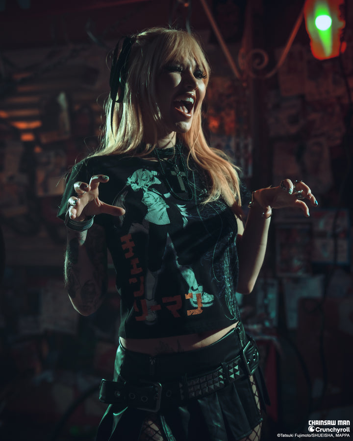 Possession Of The Corpse Baby Tee in Black