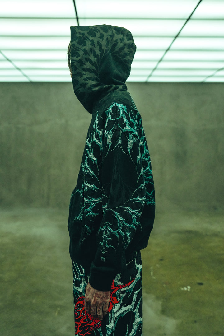 Knight Of The Dead Forever Hoodie in Black