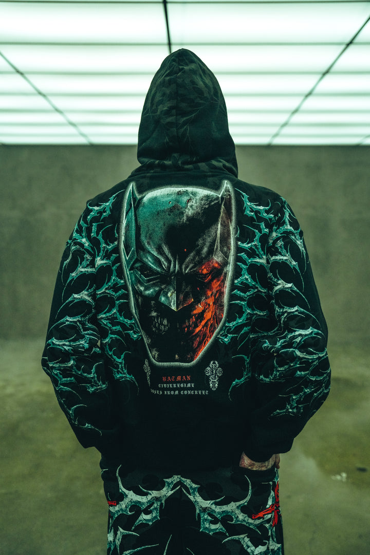 Knight Of The Dead Forever Hoodie in Black