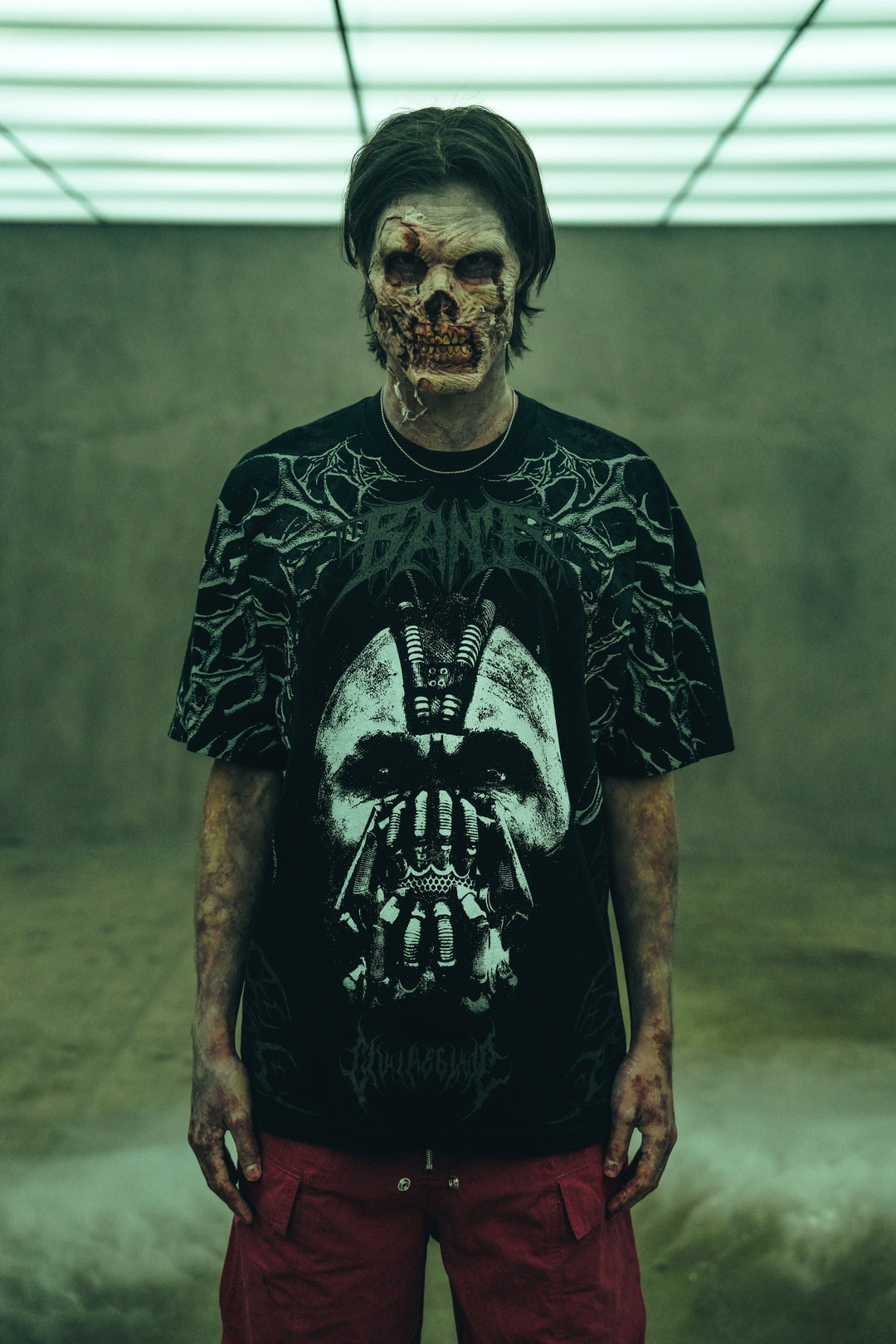 Bane American Classic Oversized Tee in Black