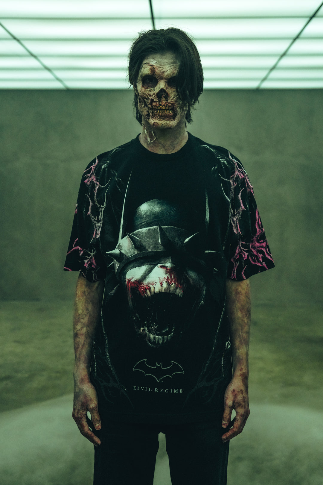 Void Smile American Classic Oversized Tee in Black