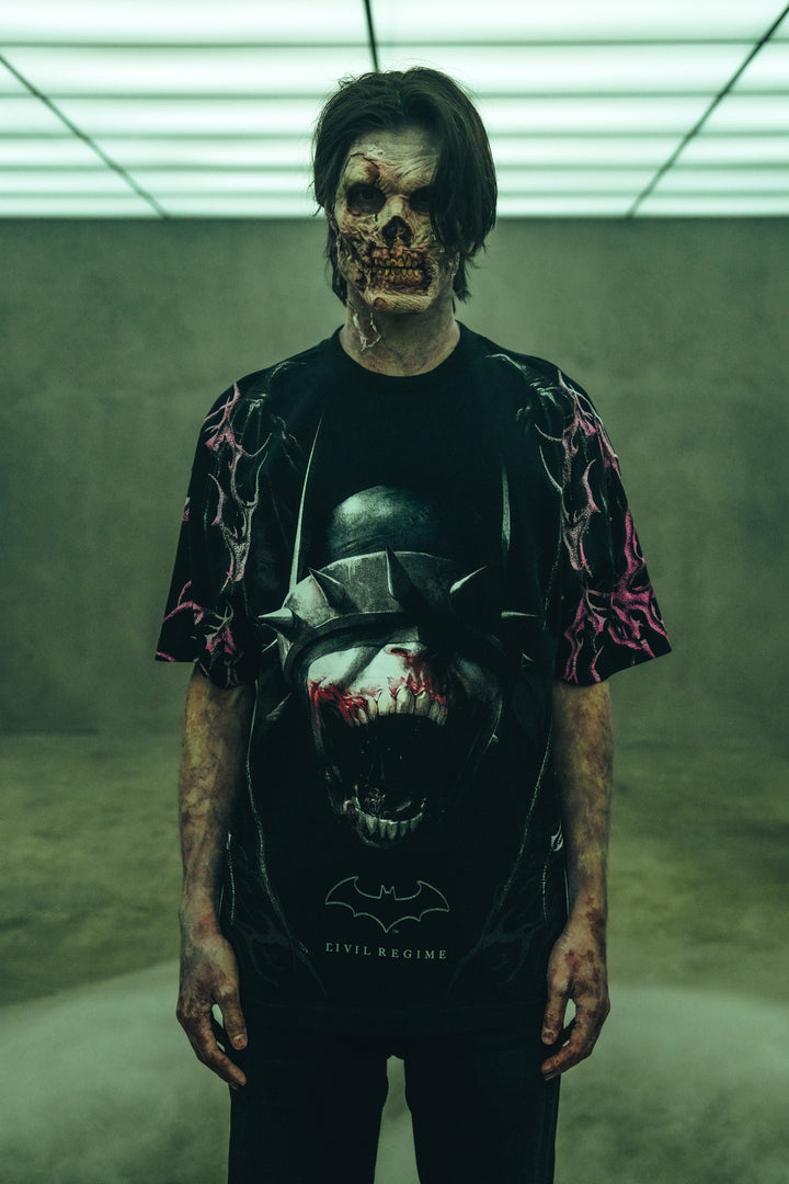 Void Smile American Classic Oversized Tee in Black