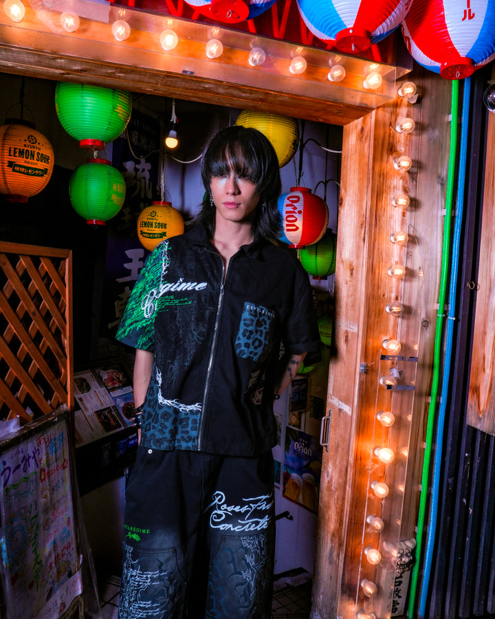 Desires Civil Jorts in Black
