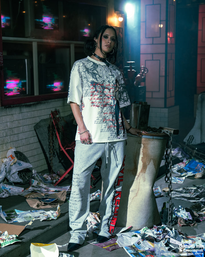 Fight Or Flight 199X Oversized Tee in Butter