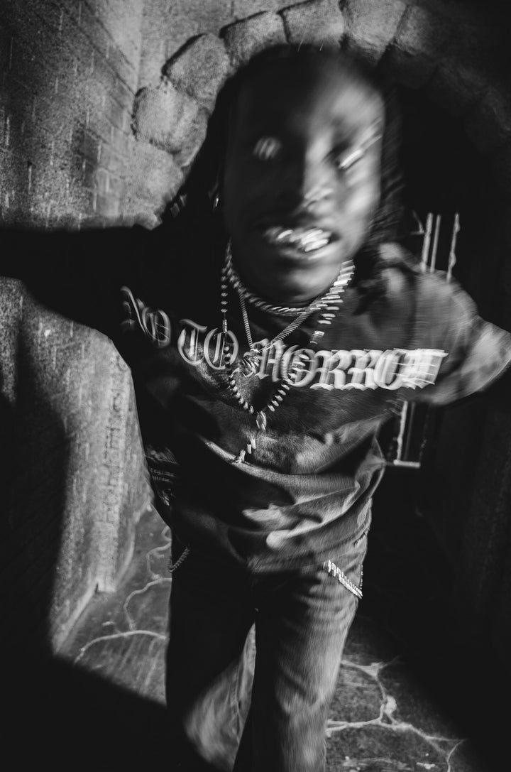 Pain FMR Tee in Vintage Black