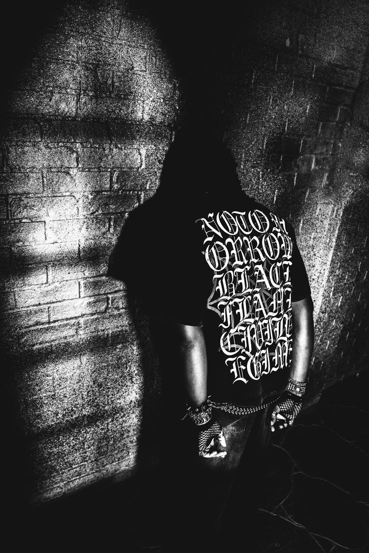 Pain FMR Tee in Vintage Black