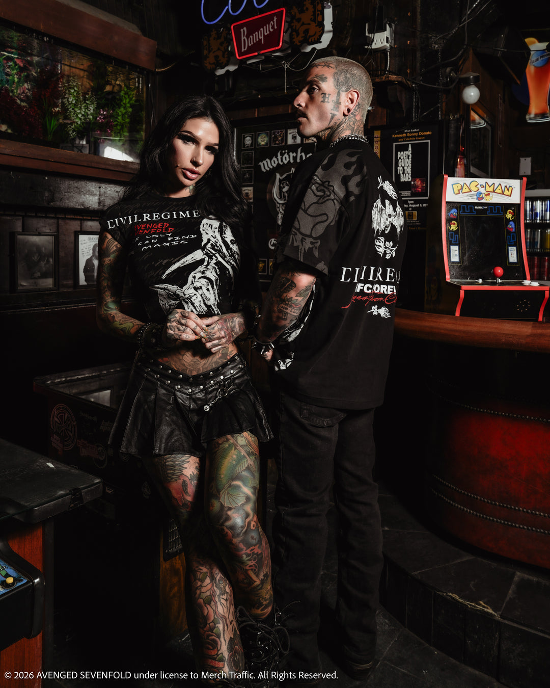 Lost Magic Baby Tee 2.0 in Black
