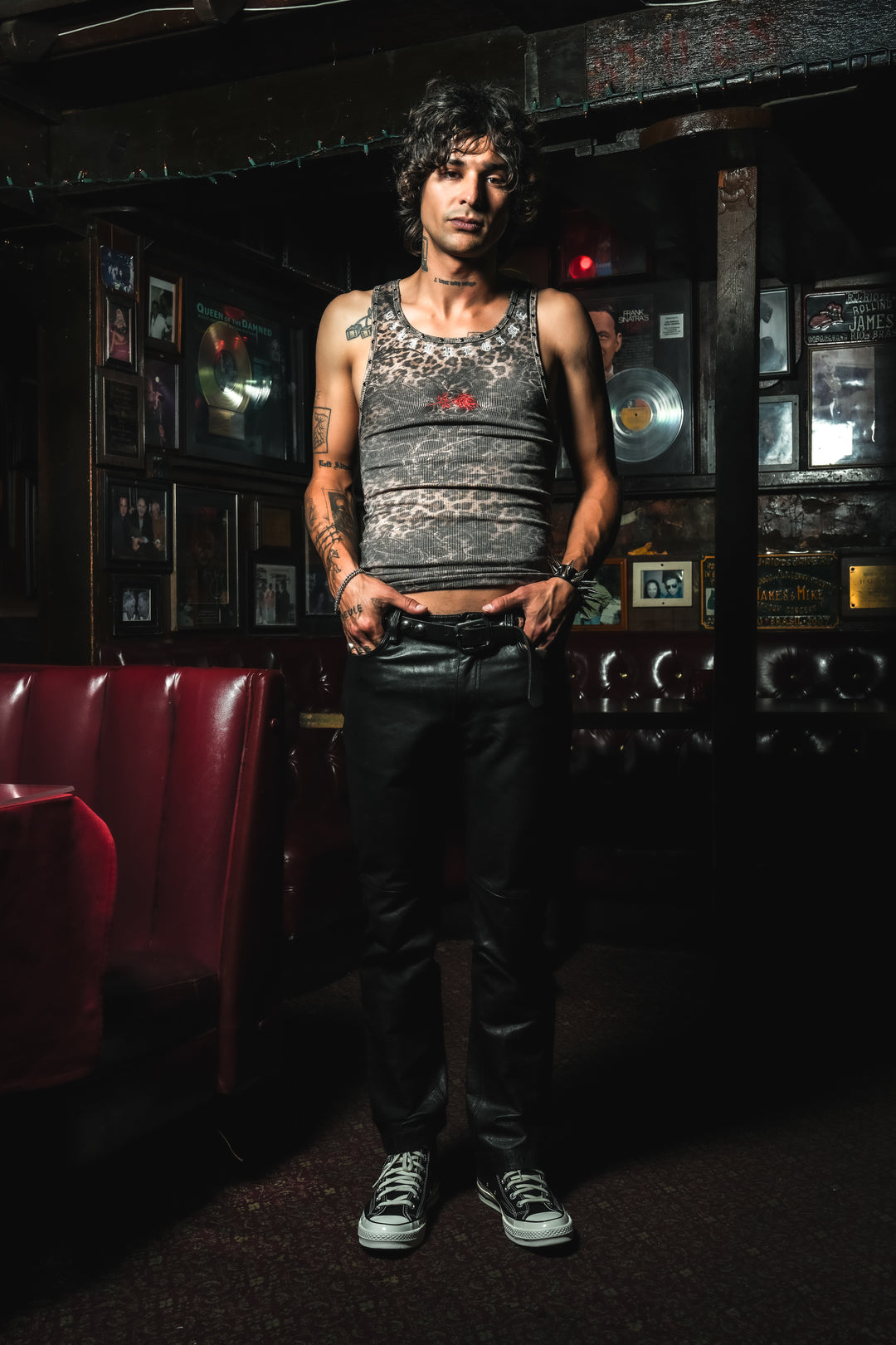 Revenge Tank Top in Cyber Leopard