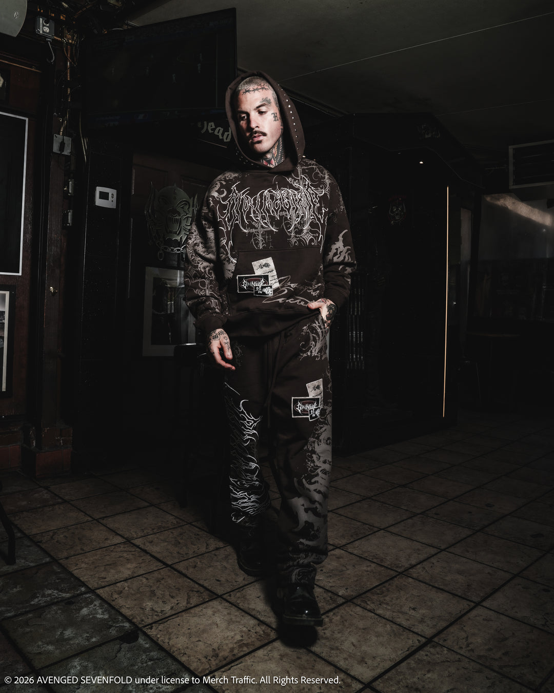 Love And War Eternal Wide Leg Fleece Pants in Fudge