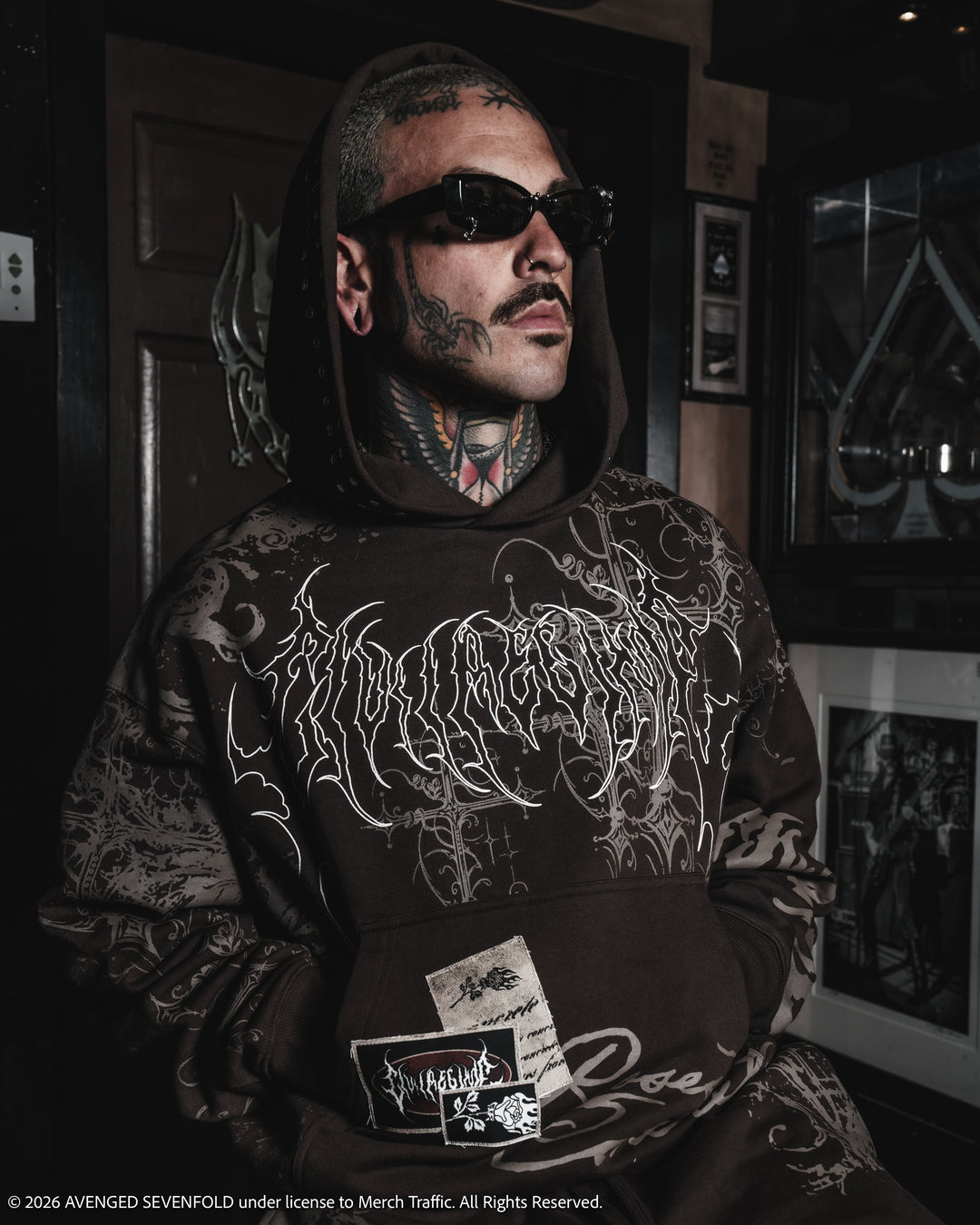Love And War Forever Hoodie in Fudge