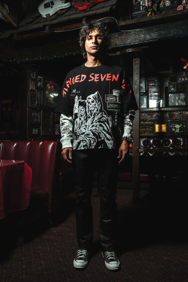 7 Times 199X Twofer in Black/Butter