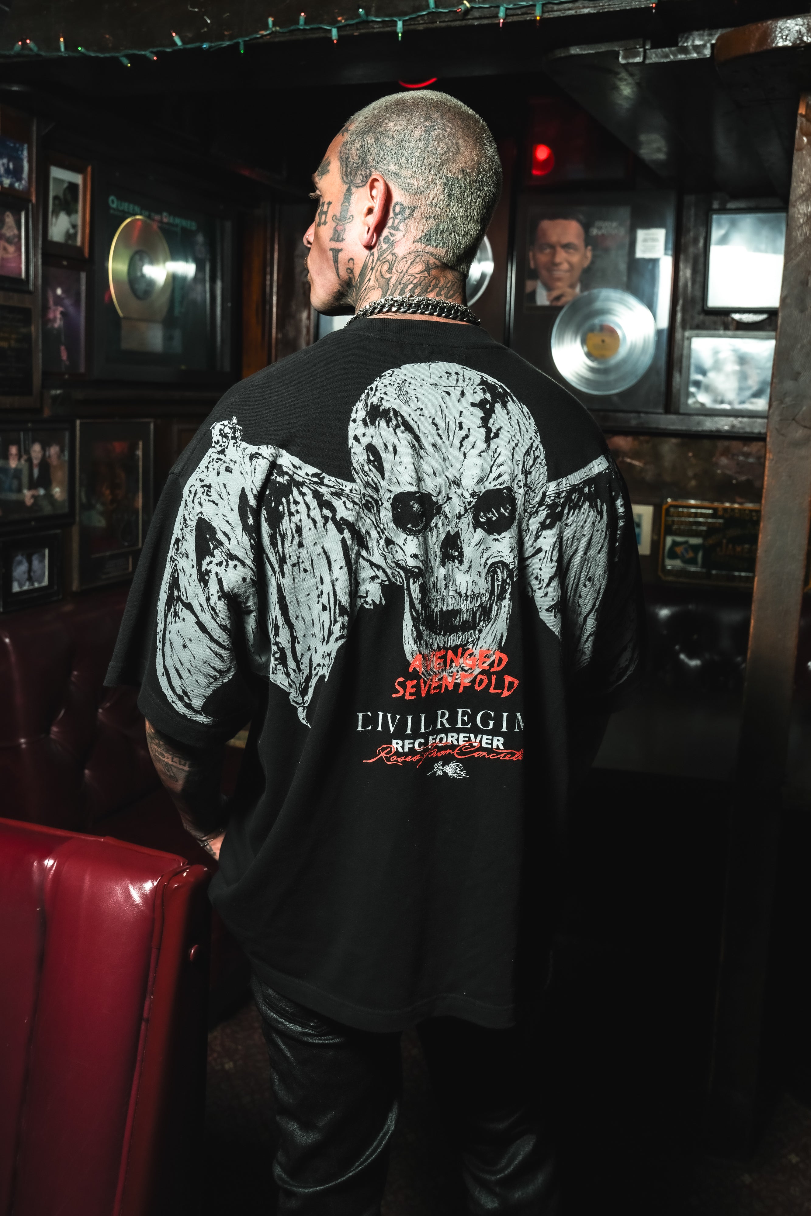 Batwing American Classic Oversized Tee in Vintage Black – Civil Regime