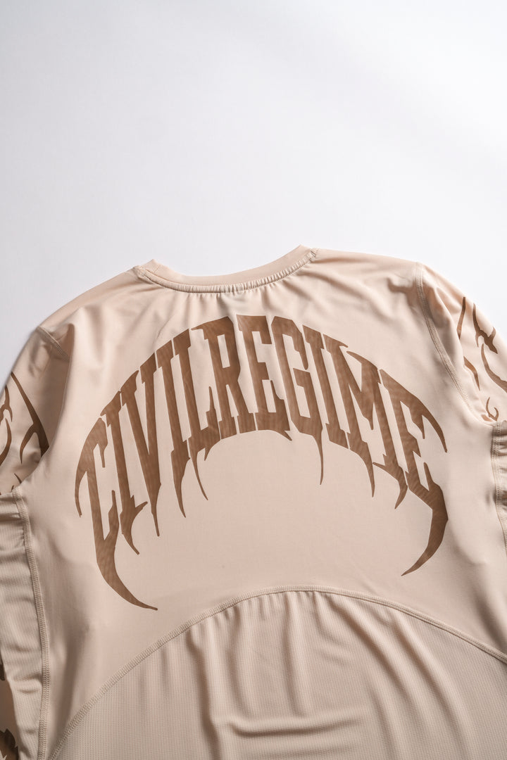 Wrath L/S Compression Shirt in Shifting Sand