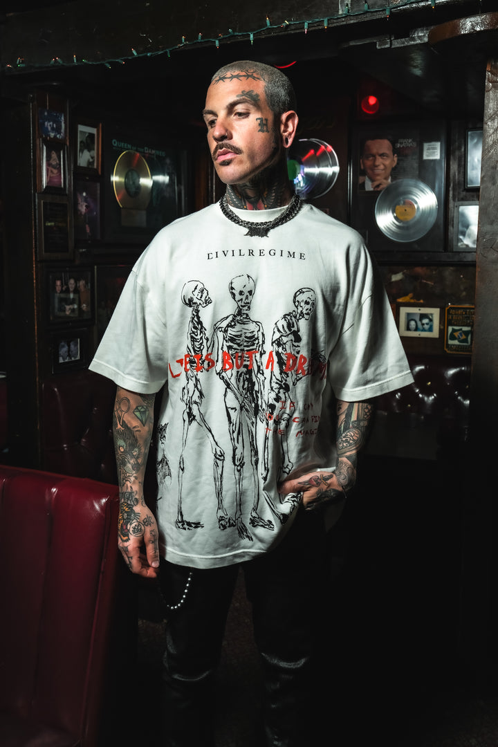 Dreamer American Classic Oversized Tee in Butter