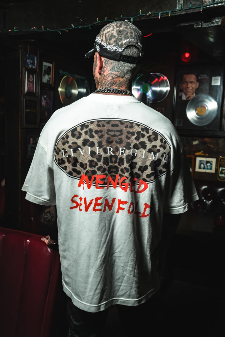 Infected Strapback Hat in Cyber Leopard/Black