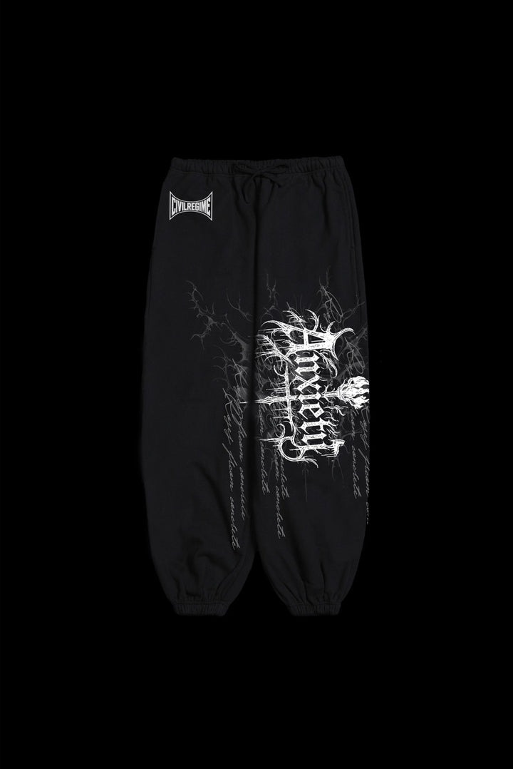 February Skies Lounger Sweat Pants in Black