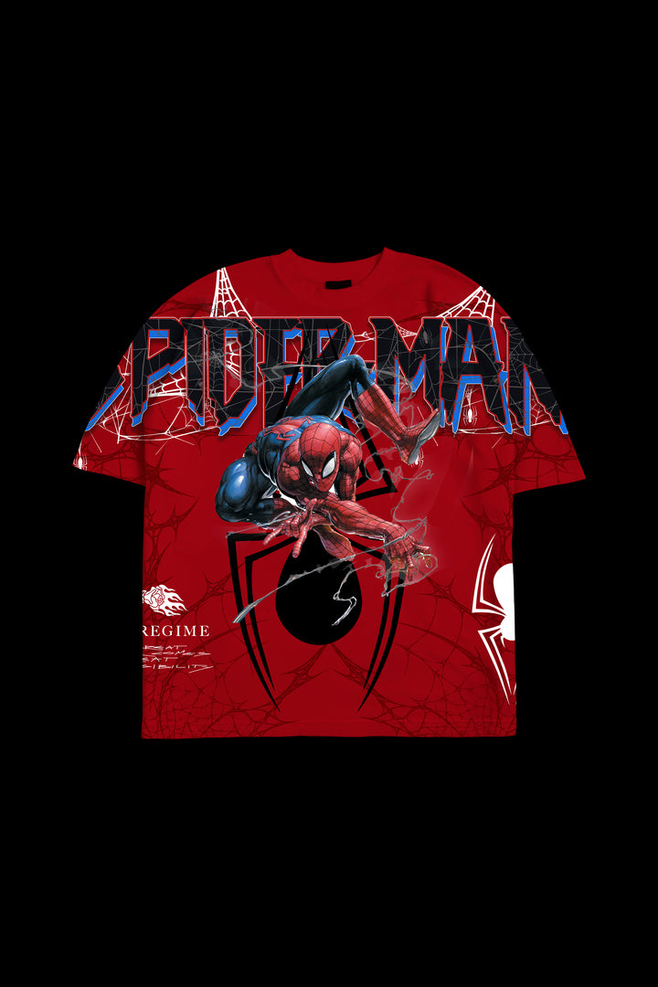 First Strike American Classic Oversized Tee in E-Red (PRE-ORDER)