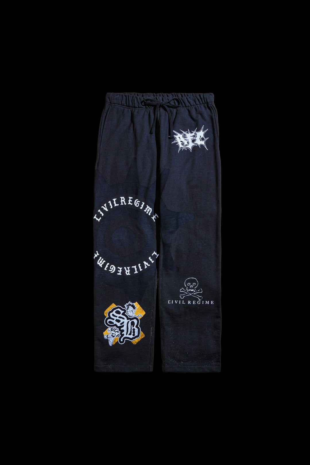 Suds And Distortion Eternal Wide Leg Pants in Vintage Ashes