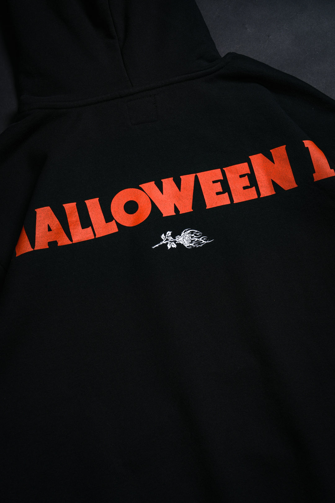 Pure Evil Indie Rose Hoodie in Black