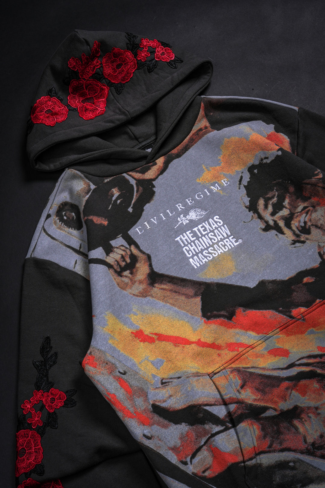 Momentary Chaos Indie Rose Hoodie in Vintage Ashes