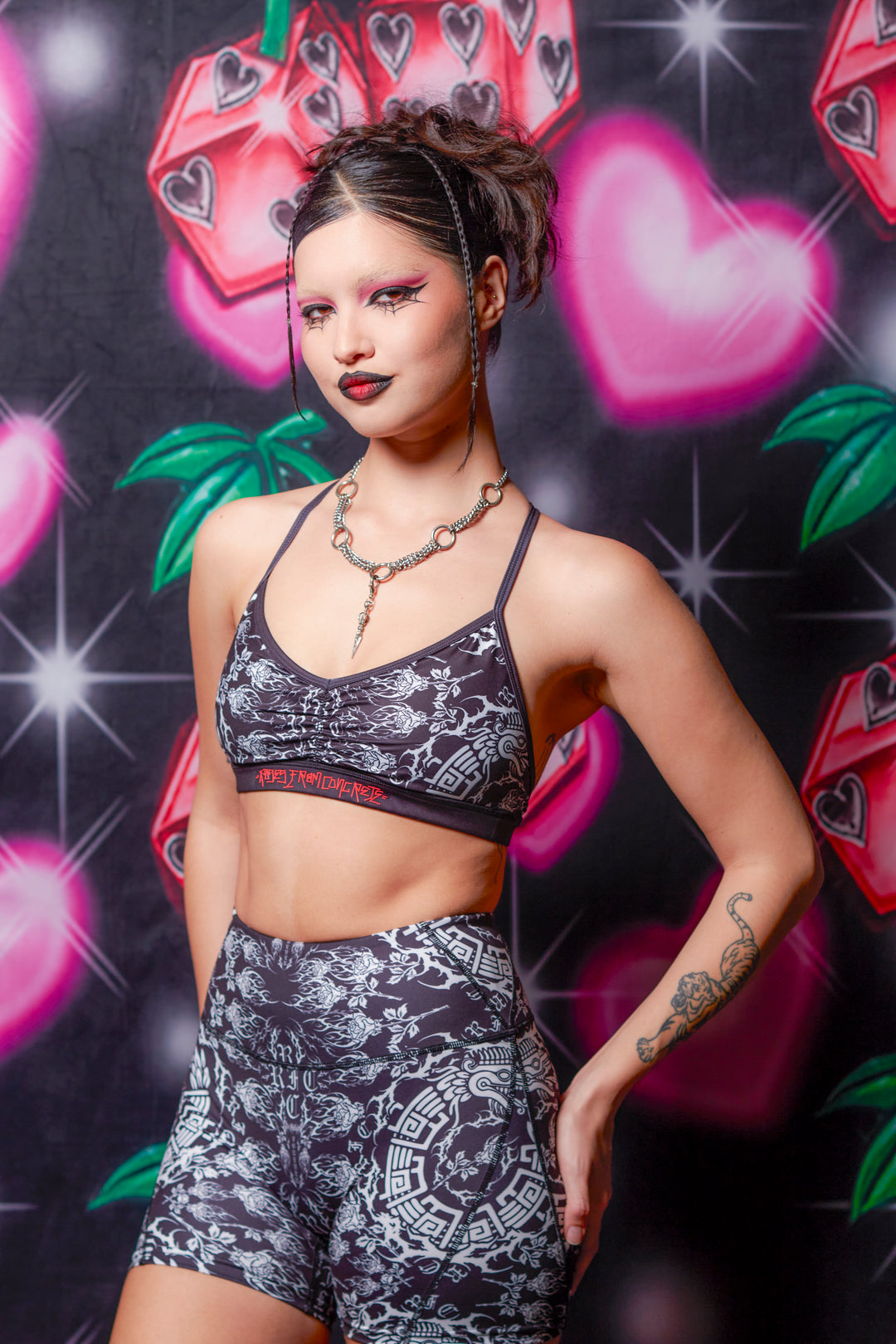 Warrior's Wrath Nahstia Energy Bra in Black