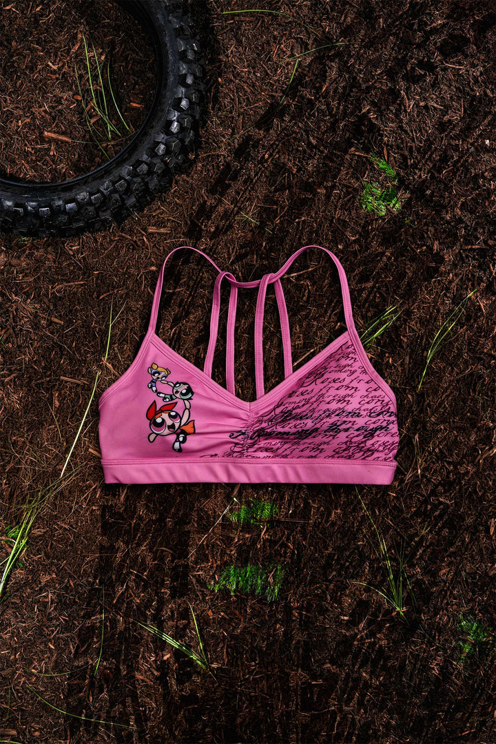Bloom In Ruin Nahstia Energy Bra in Sweet Pink