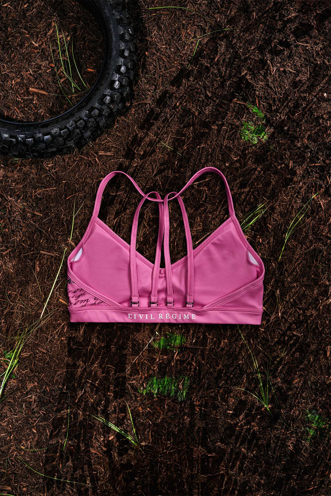Bloom In Ruin Nahstia Energy Bra in Sweet Pink