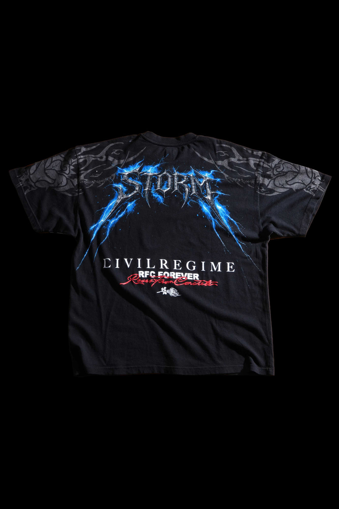 Full Storm American Classic Oversized Tee in Black