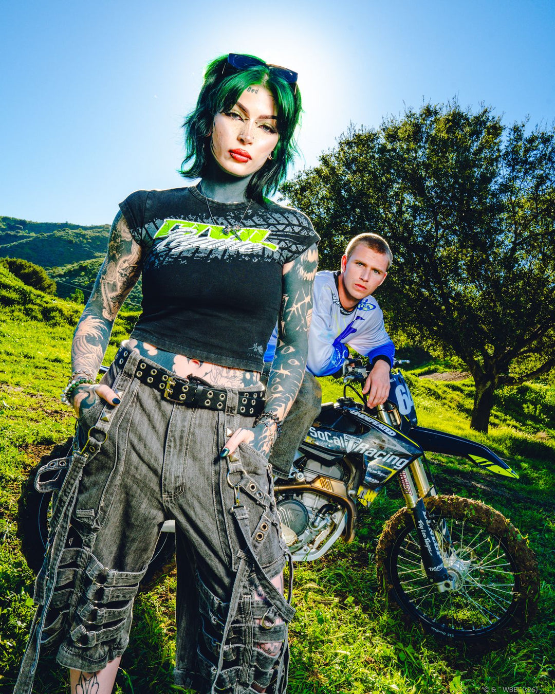 Dirt Baby Tee in Vintage Black