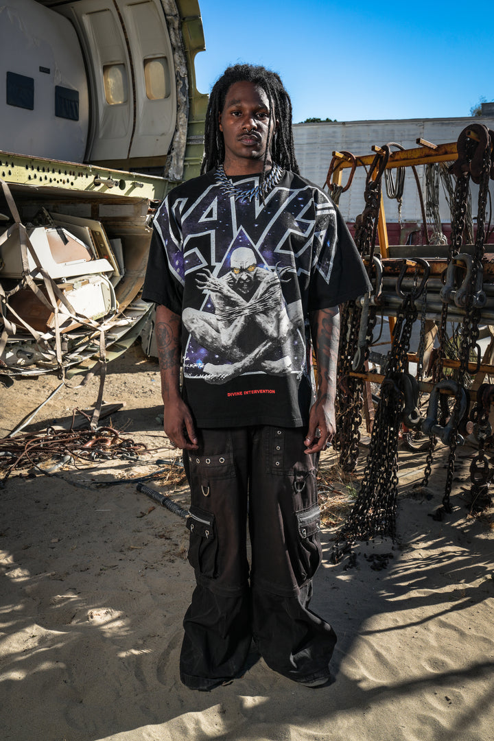 Divine Intervention SBS 199X Oversized Tee in Black