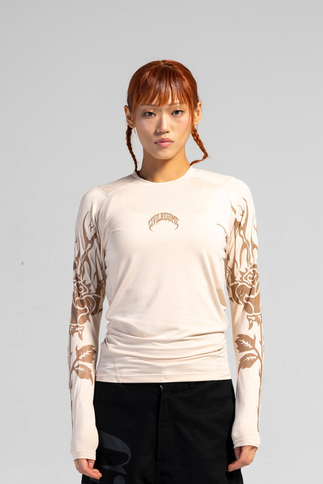 Wrath L/S Compression Shirt in Shifting Sand