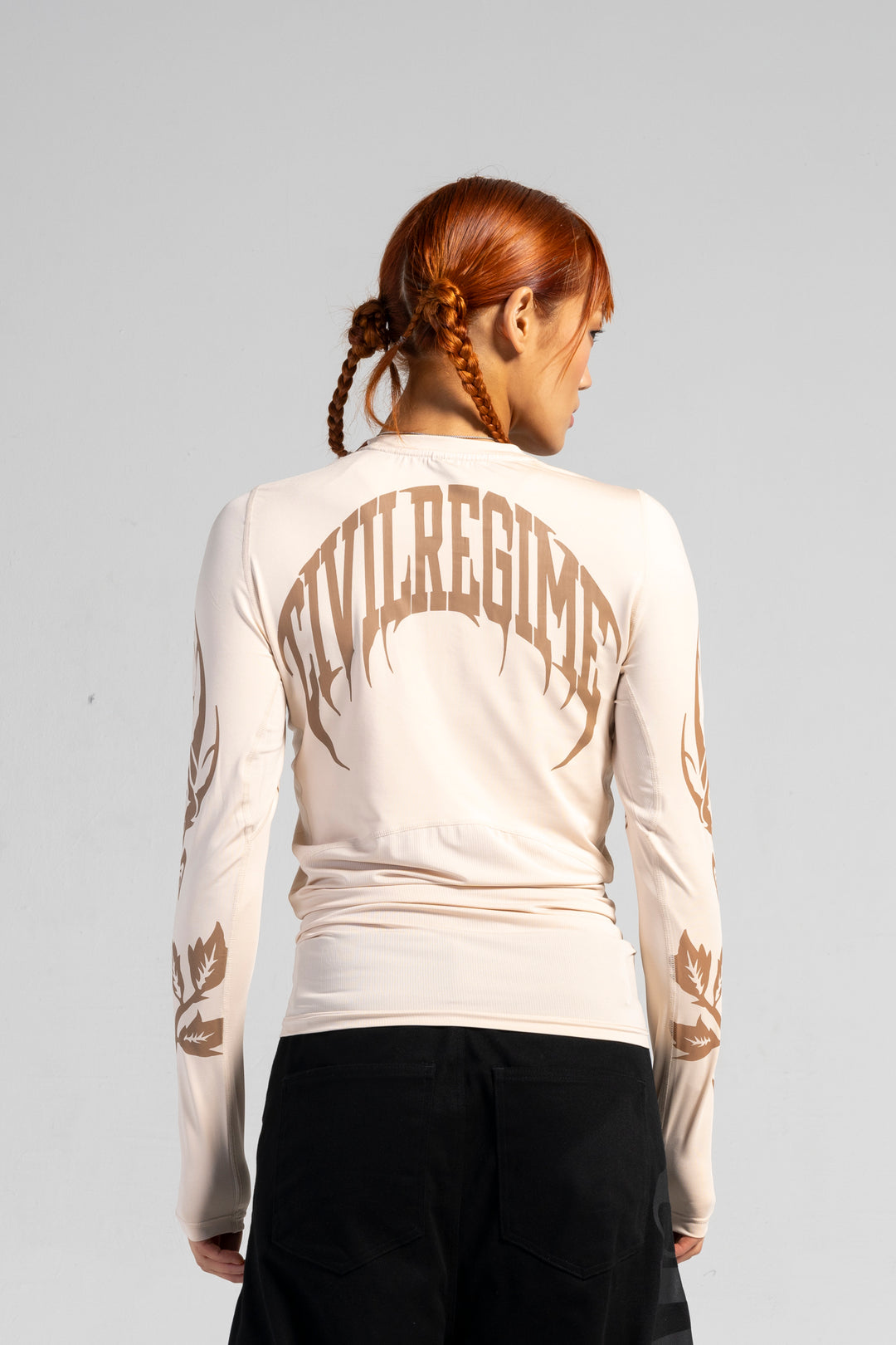 Wrath L/S Compression Shirt in Shifting Sand