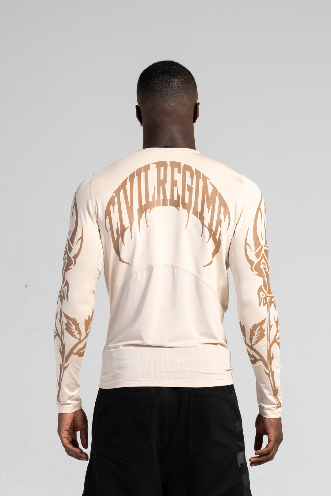 Wrath L/S Compression Shirt in Shifting Sand