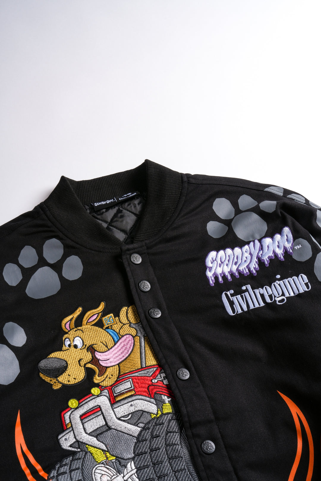 Scooby Doo Racing Jacket in Black