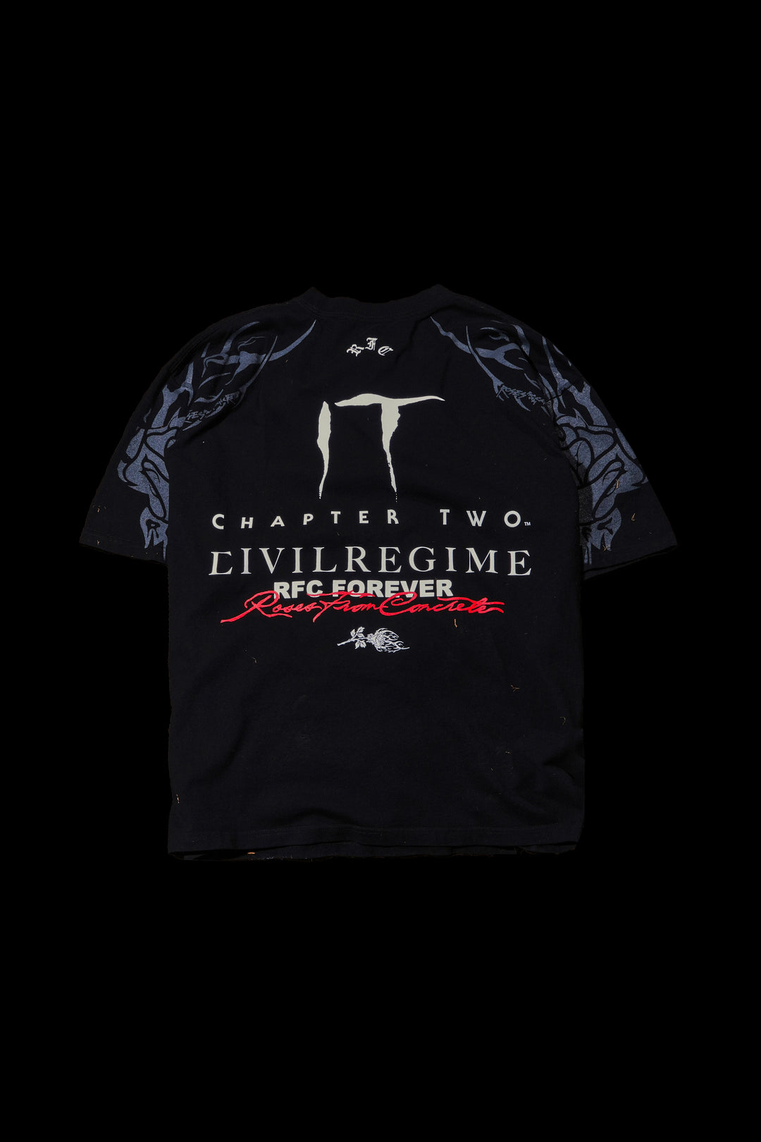 Eater Of Worlds American Classic Oversized Tee in Black
