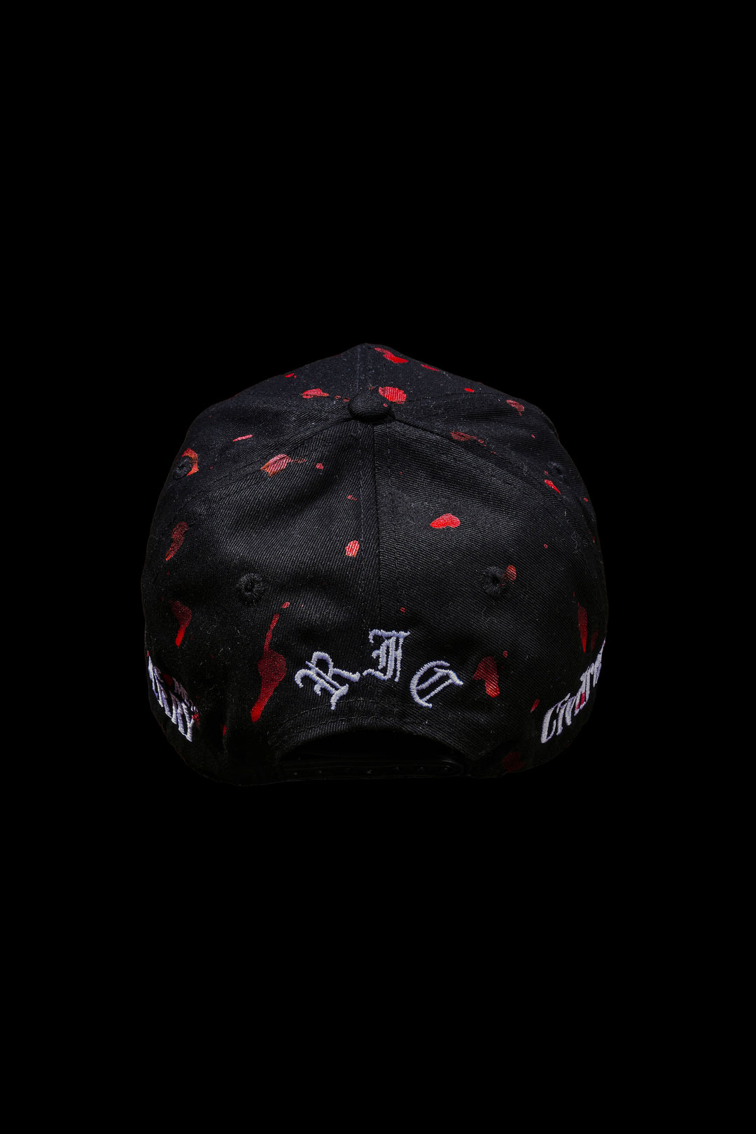 Those Eyes 5 Panel Snapback Hat in Black