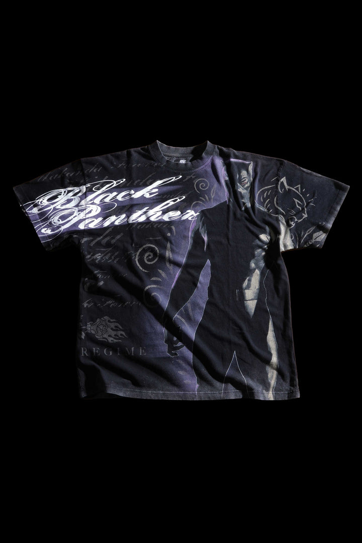 Beyond The Shadow American Classic Oversized Tee in Vintage Black