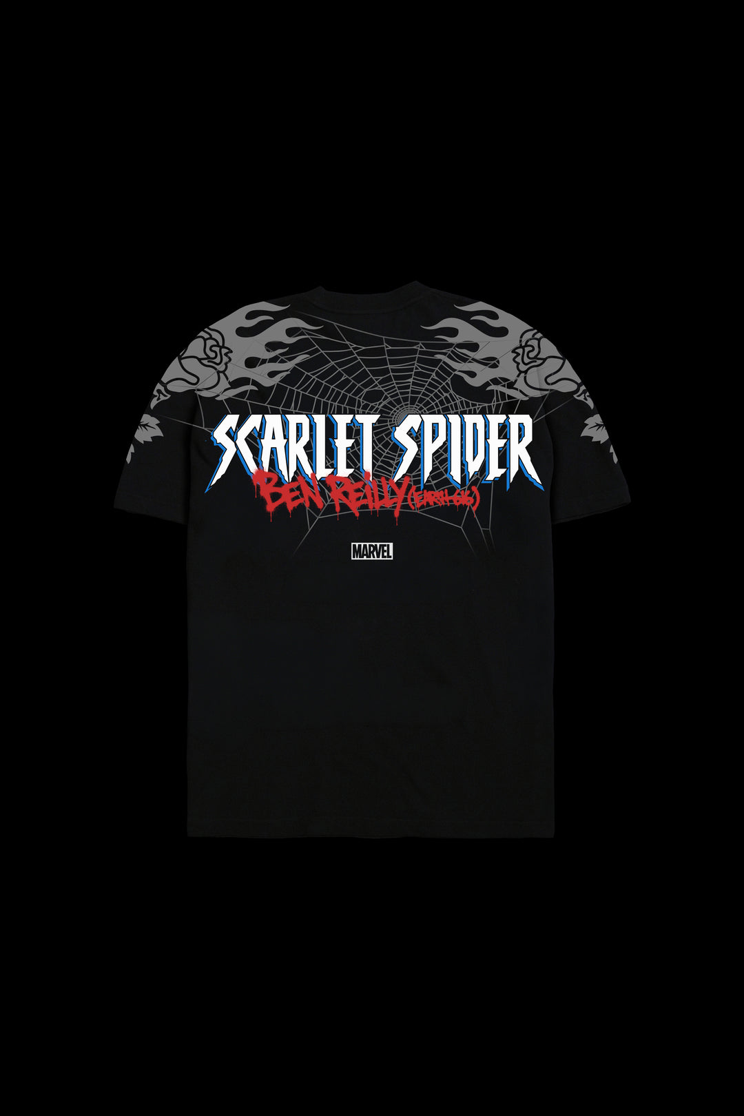 Scarlet Crawler American Classic Oversized Tee in Vintage Black (PRE-ORDER)