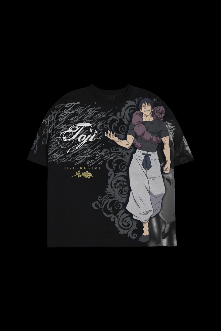 Sorcerer Killer American Classic Oversized Tee in Black