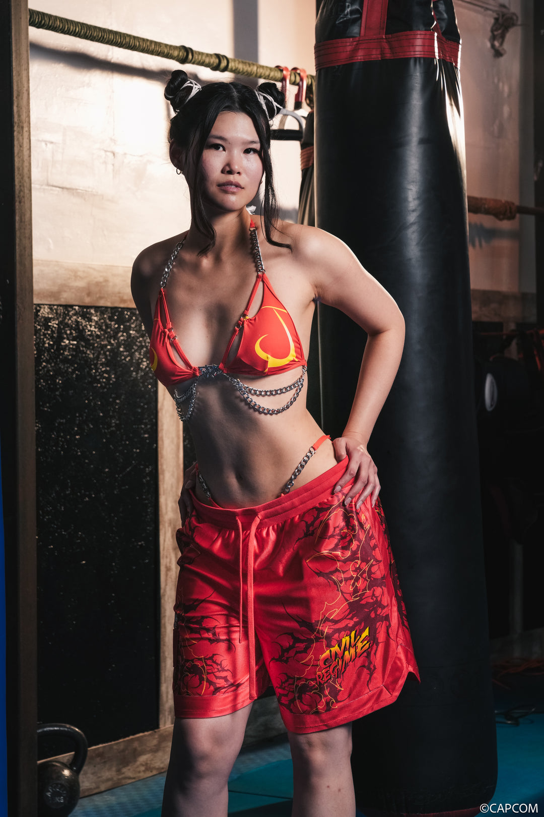 Arcade Legacy Chainkini Bottom in E-Red