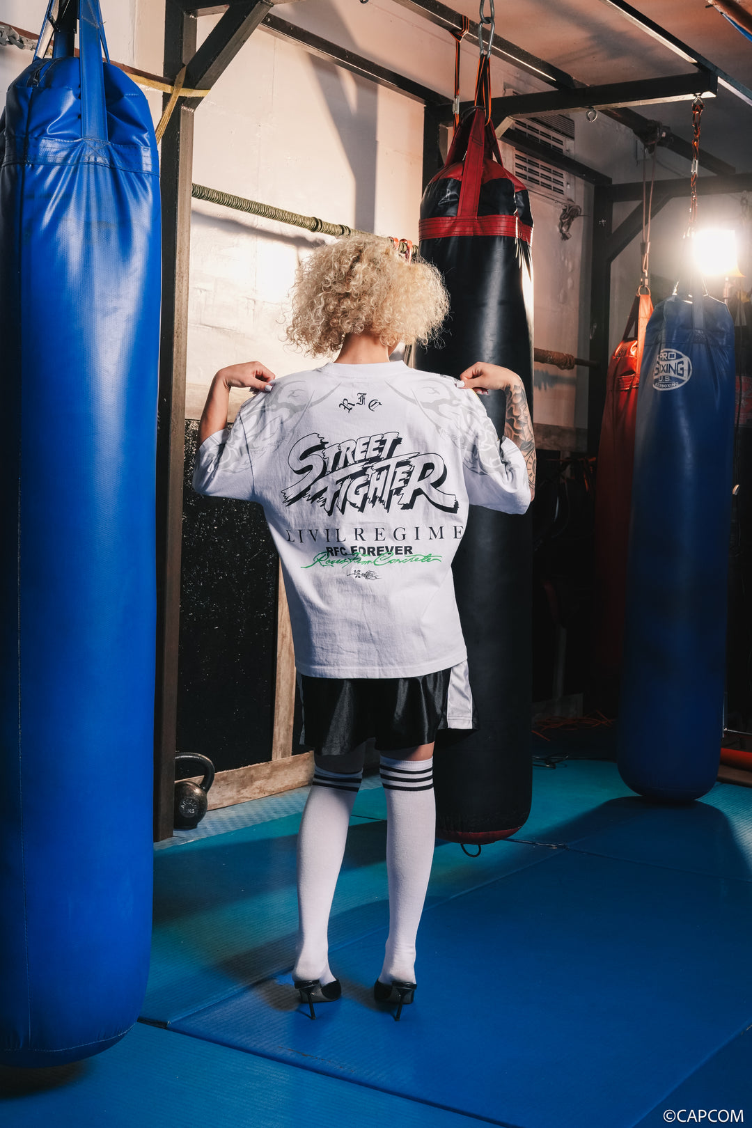 Warrior Of The Amazon SBS 199X Oversized Tee in White