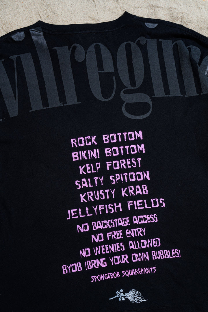 Live From Bikini Bottom Everyday Basic Tee in Black