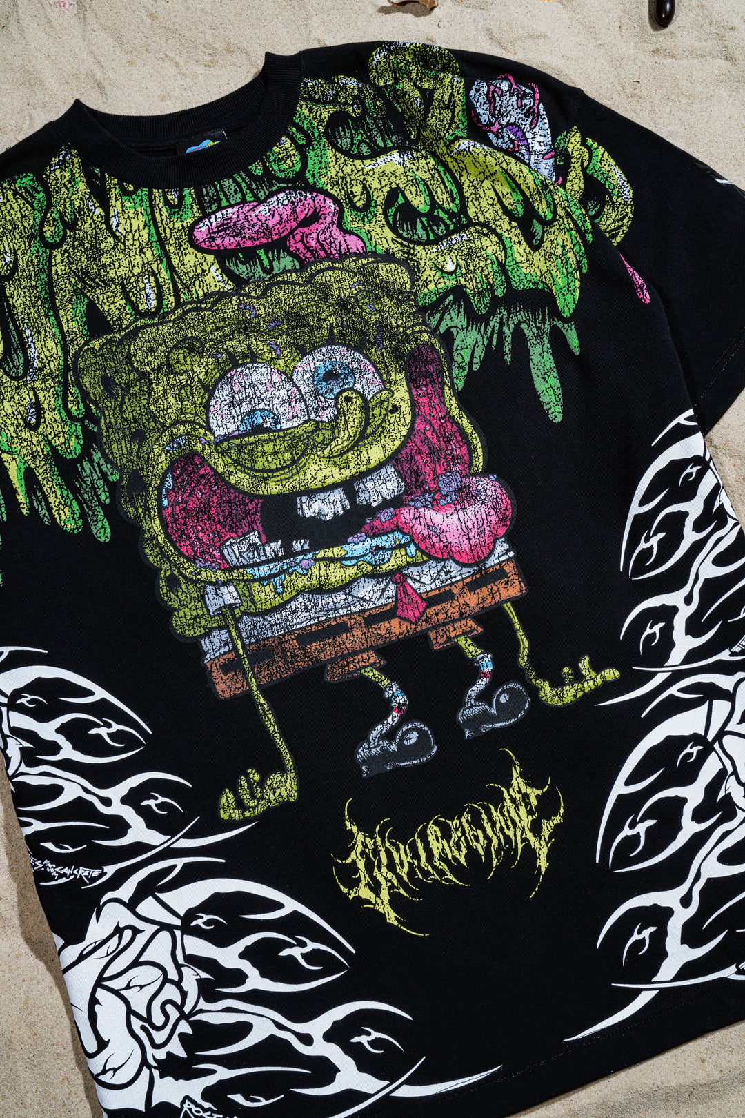 Ugly And Proud American Classic Oversized Tee in Black