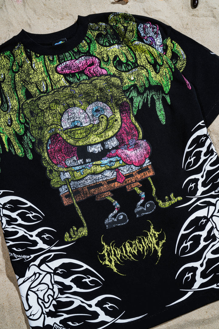 Ugly And Proud American Classic Oversized Tee in Black