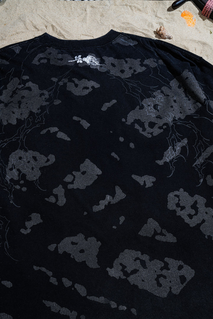 Civil Pine "Side By Side" 199X Oversized Tee in Vintage Black