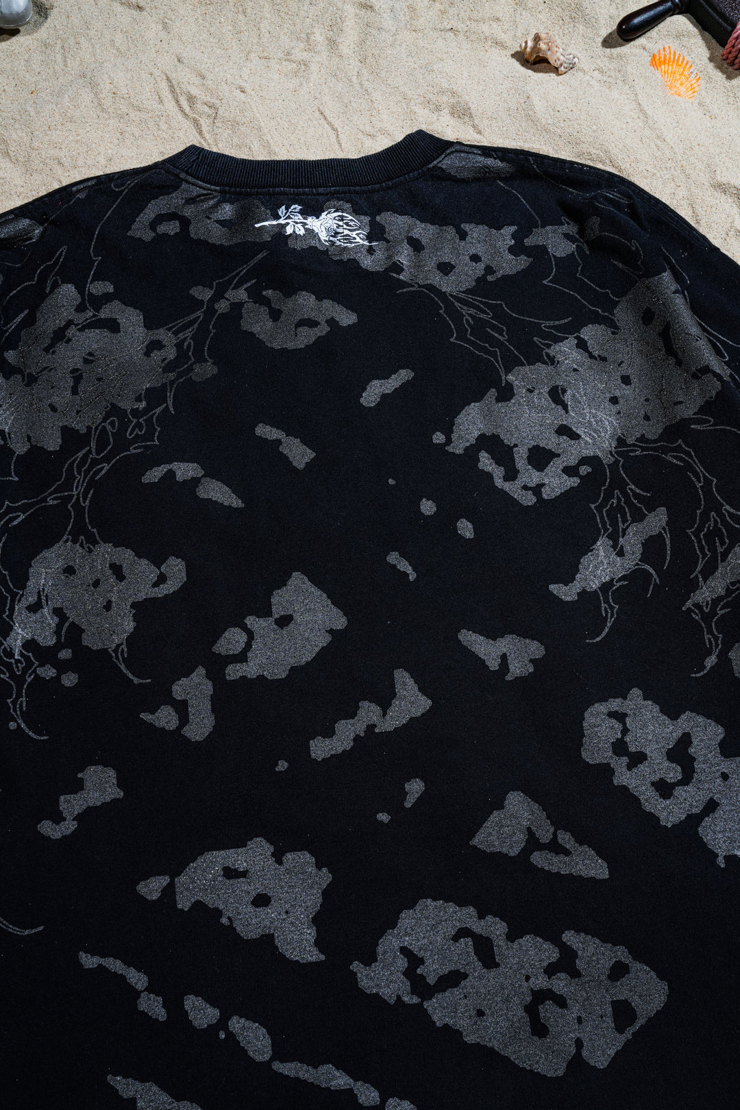 Moneys Money "Side By Side" 199X Oversized Tee in Vintage Black