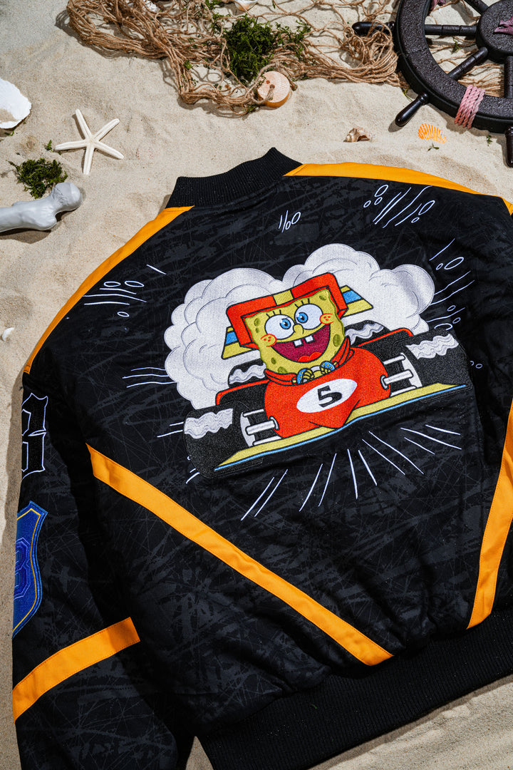 Team Bikini Bottom Racing Jacket in Black