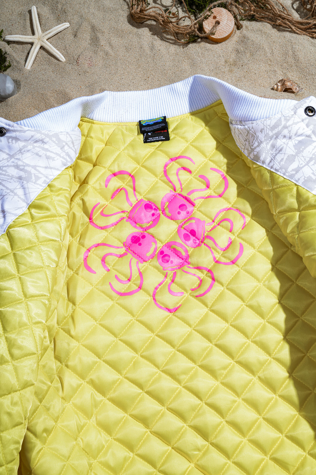 Team Bikini Bottom Racing Jacket in White