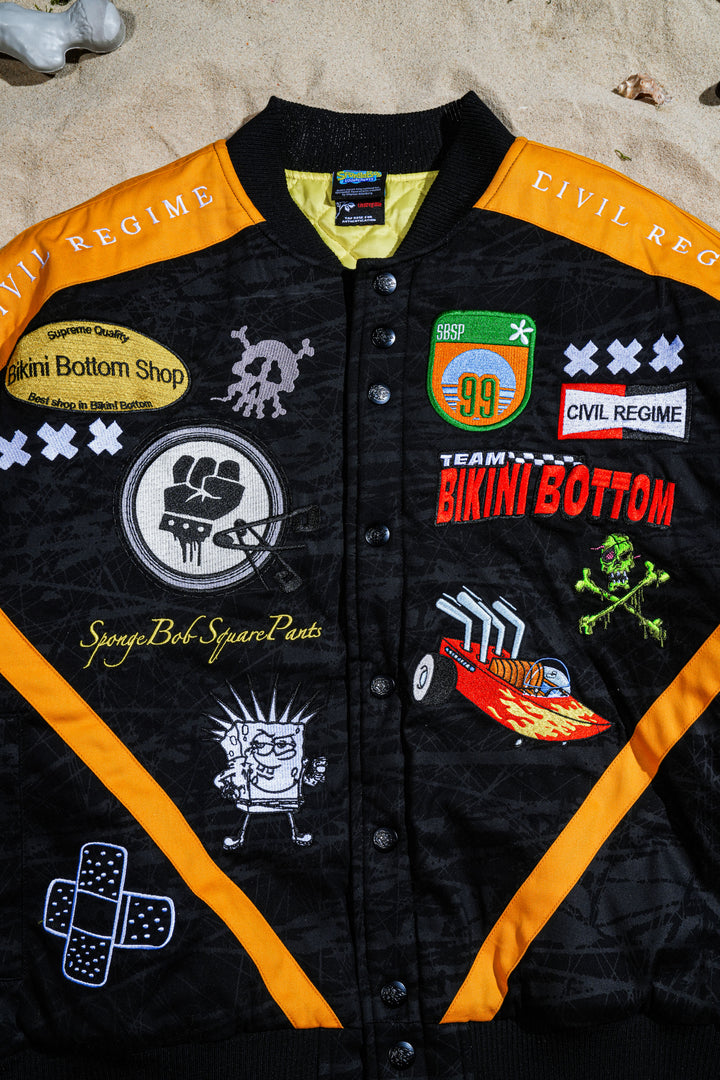 Team Bikini Bottom Racing Jacket in Black