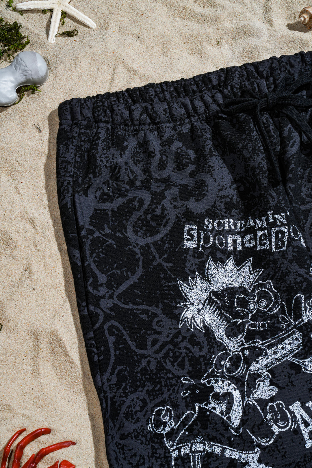 Rok Bottom Lounger Sweat Pants in Vintage Black